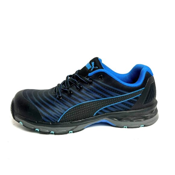 Puma Spectra Womens Low Sneaker Black/Blue Size 10 M